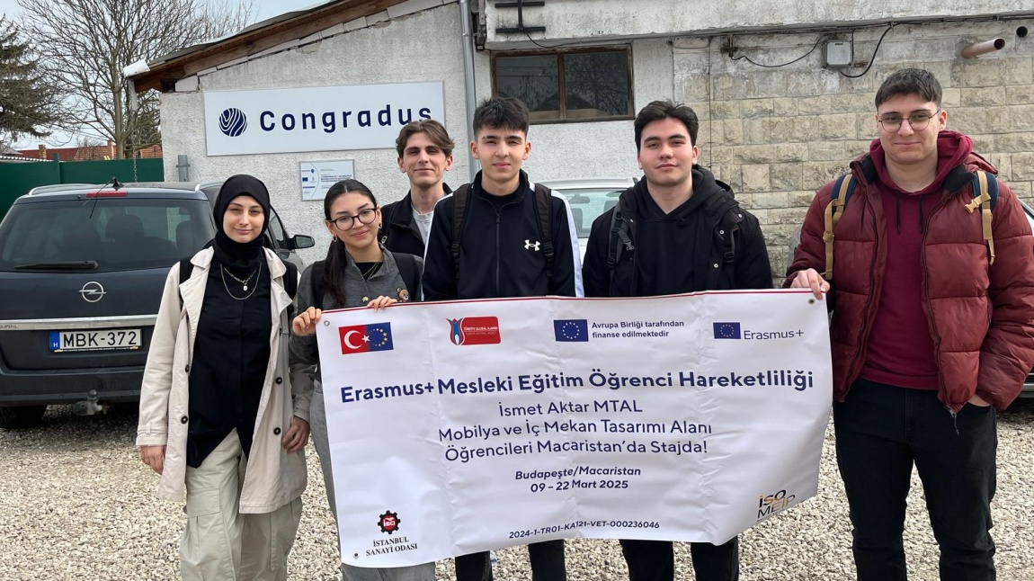 2024-2025 Eğitim Öğretim Yılı Mobilya ve İç Mekan Tasarımı Alanı ERASMUS+ Mesleki Eğitim Öğrenci Hareketliliği MACARİSTAN